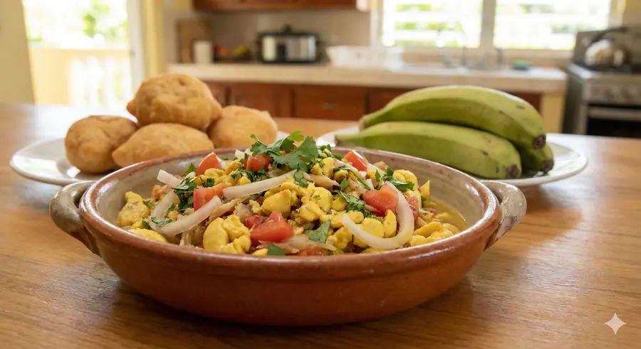 Jamaican Ackee and Saltfish β IslandFruitGuide Recipe
