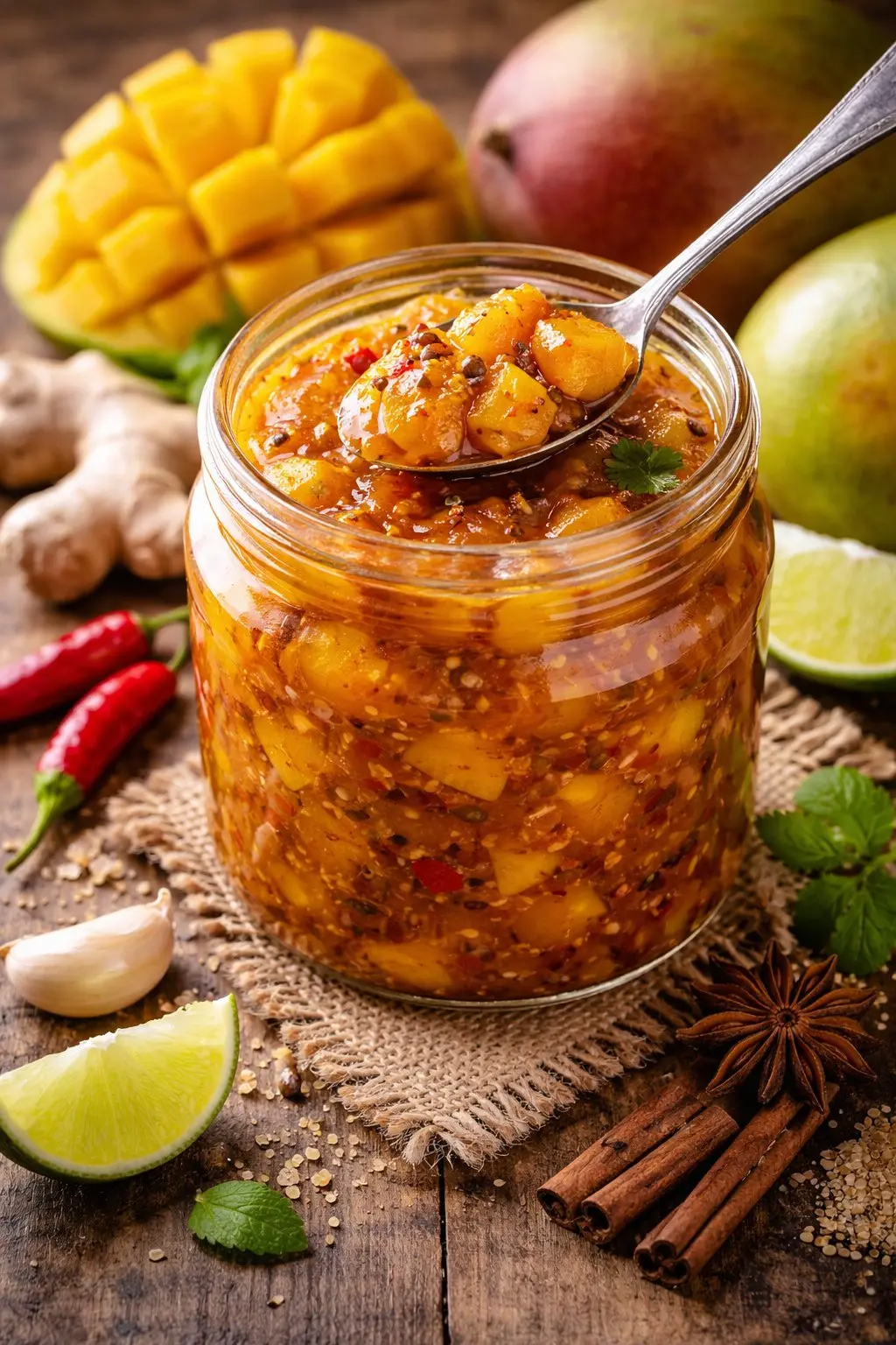 Tropical Mango Chutney β IslandFruitGuide Recipe